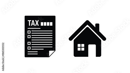 Property tax and home ownership a visual representation of financial obligations