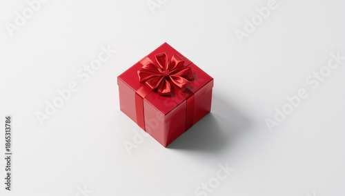 White background with a boxed gift, suitable for presentation or wrapping purposes, World Packaging Day