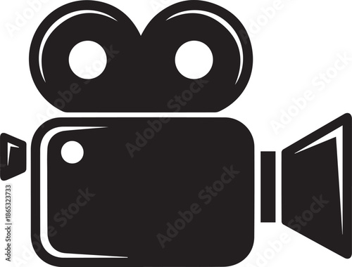 Camera Lens Focus on Professional Photography Equipment in Studio Setting from a Frontal Viewpoint