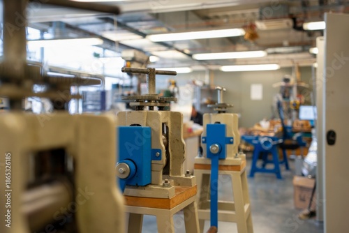 Jewelry Workshop Equipment and Machinery Interior