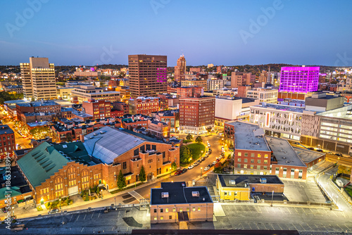 Tableau sur toile Syracuse, New York, USA Downtown 4014