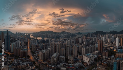 Aging district of Sham Shui...