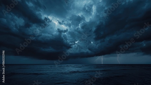 Overcast sky with heavy clo...