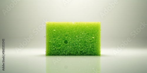 Close-up of a textured gree...