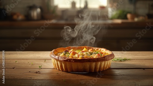 Cheese and vegetable-filled...