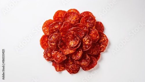 Crispy dried tomato chips a...