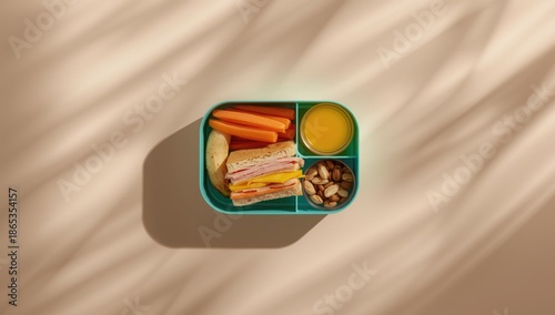 Kid bento pack with sandwic...