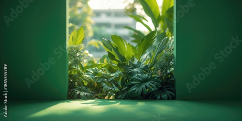 Decorative Philodendron pla...