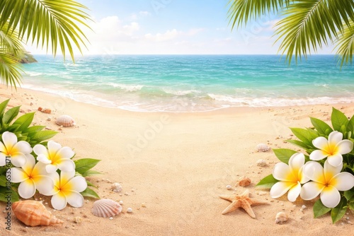 Gentle coastal scene with t...