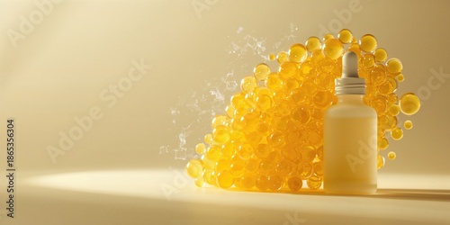Yellow liposomes containing...