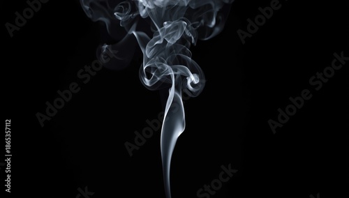 Wallpaper Mural Dark background featuring isolated smoke pattern suitable for background or layout design, visual clarity Torontodigital.ca