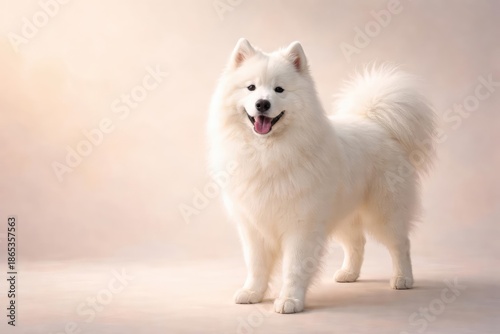 Charming Samoyed full lengt...