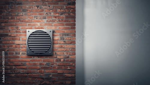 Ventilation opening in bric...