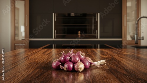 Kitchen countertop with oni...