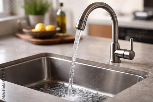 Intimate view of a flowing ...
