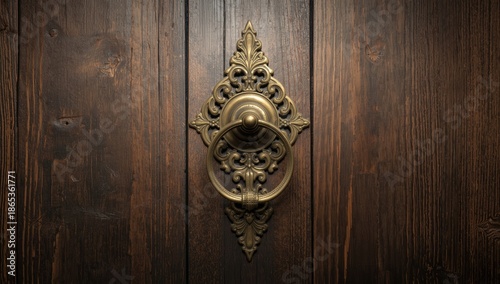 Vintage door knocker attach...