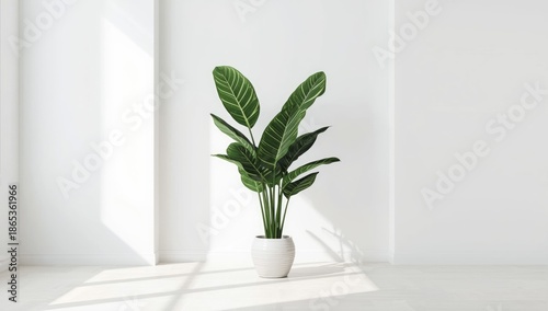 Calathea Orbifolia with lar...