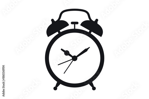 Alarm Clock Icon – Symbol of Time, Wakefulness, and Daily Routine