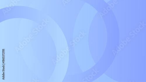 abstract soft blue overlapping circles background with translucent gradient waves curved shapes minimal modern vector design