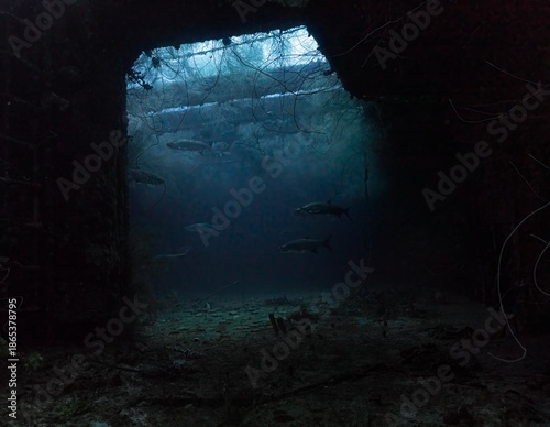 Tarpons (Megalops atlanticus) on Superior Producer