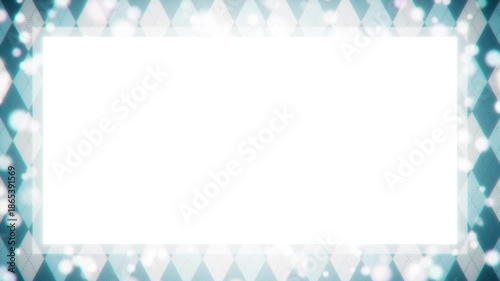 snowflake loop background 