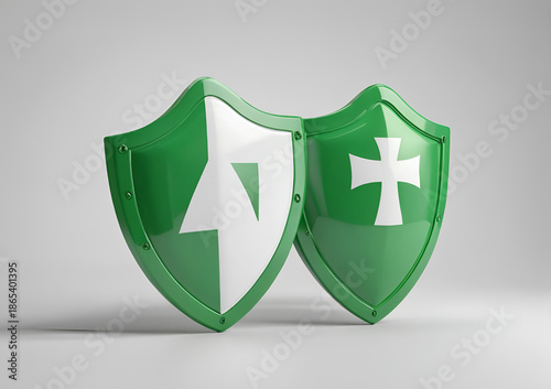 green shield icon