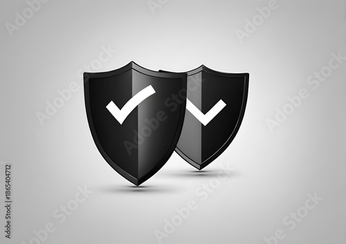 shield icon vector illustration