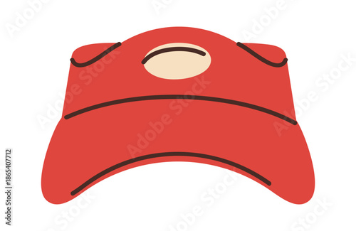 Casual sport visor trendy headwear