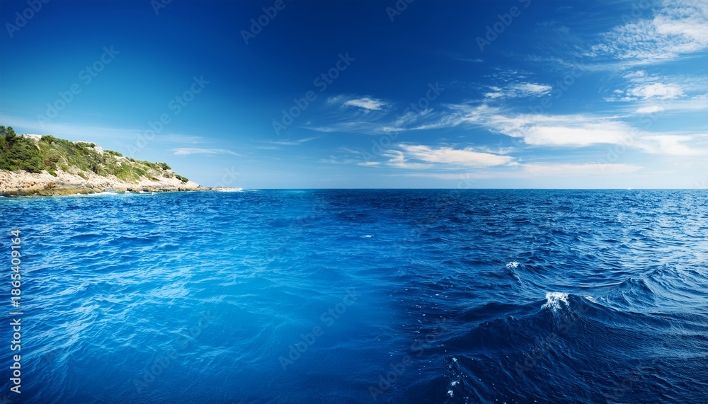 Obraz premium Blue Waters Horizontal