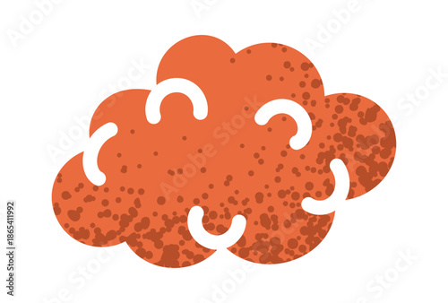 Sushi with red fish caviar