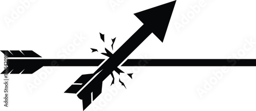 Fast Growth Speed Arrow Vector Illustration