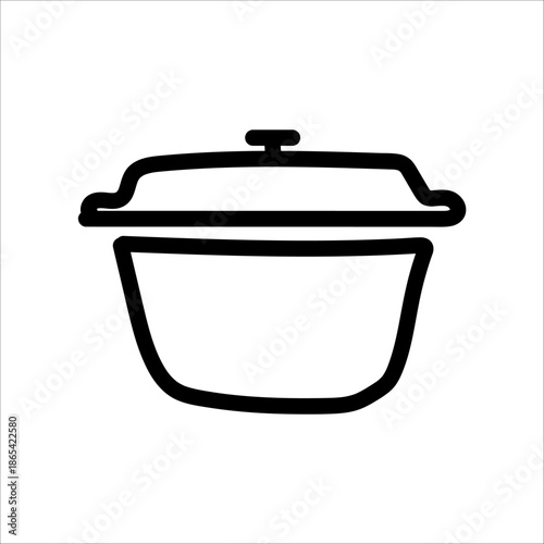 Icon for sorting food waste in waste management system