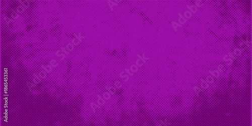 Abstract dot halftone purple color pattern gradient texture background. Used for graphics pop art comics style.