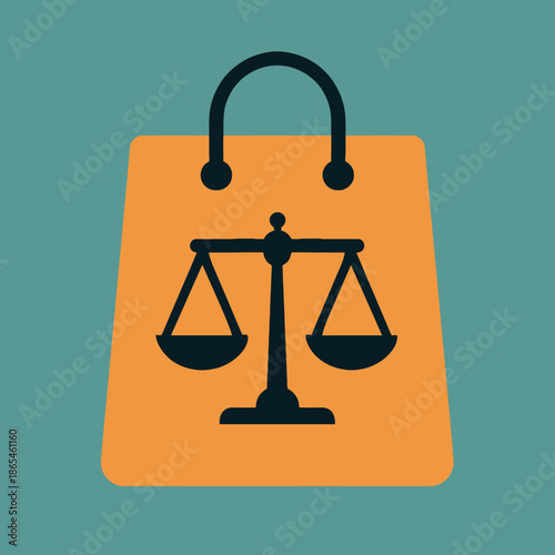 Justice Bag Consumer Rights Day Icon