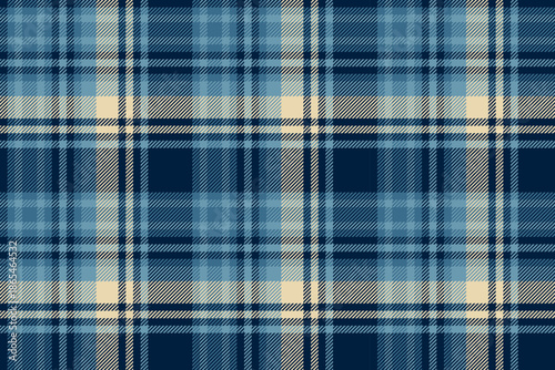 Blue Gray Tartan Plaid Pattern Scottish Textile Design