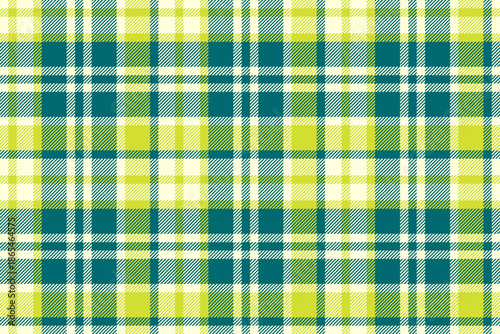 Lime Green Yellow Tartan Plaid Spring Fabric Pattern