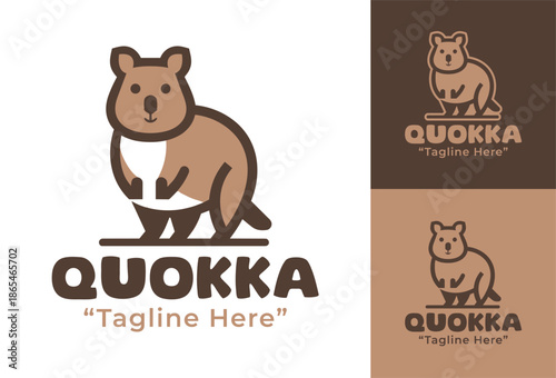 Quokka Logo Modern Minimalist Premium Nature Identity