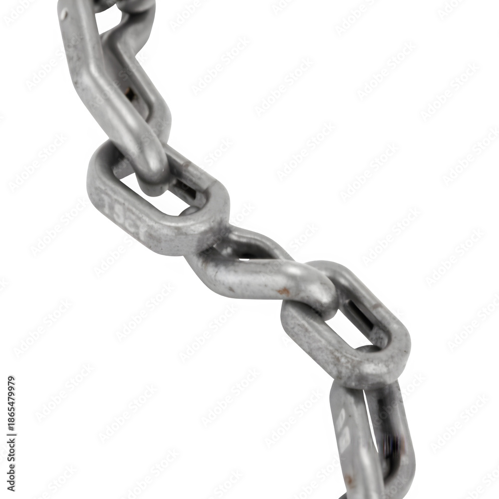 Fototapeta premium Heavy-Duty Transfer Case Chain with Heat-Treated Links