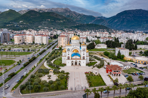 Photos City of Bar, Aerial drone view, Church of St