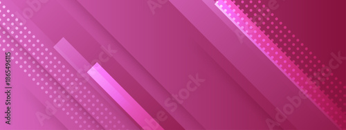 Gradient background with pink shapes and dots. Suitable for feminine designs, social media posts, blog graphics, and website banners. Energizing and elegant