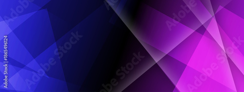 Blue and purple abstract geometric gradient background for modern and vibrant design projects. Suitable for banners, posters, and digital artwork