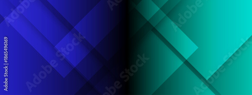 Geometric design with blue and teal hues for modern branding, web backgrounds, and digital graphic designs with a sleek aesthetic