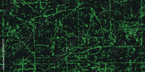 Modern Green Grunge Texture with ground cracks For Banner, Cover, and Flyer. vector art background. eps 10
