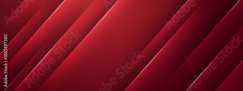 Abstract background of glossy diagonal red planes. Suitable for modern graphic designs, tech presentations, and vibrant marketing materials