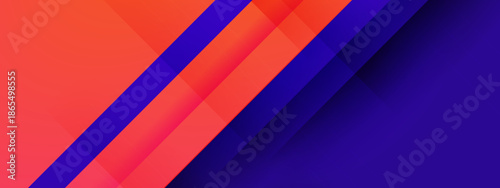 Abstract orange and blue diagonal lines background design suitable for modern digital projects, website headers, presentations, and social media graphics