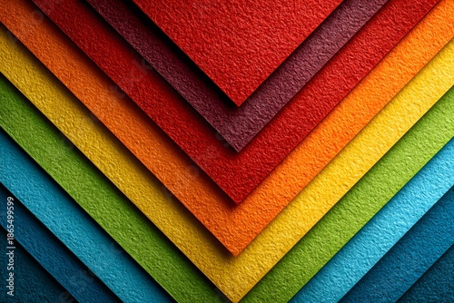 カラフルな紙のレイヤー背景