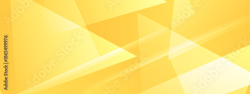 Yellow geometric abstract background with overlapping shapes. Suitable for modern design projects, business presentations, and digital media branding