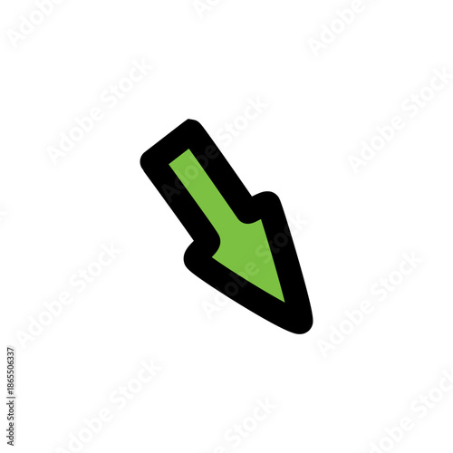 Arrow icon graphic design illustration