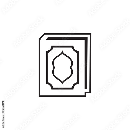 al quran icon , islamic icon vector