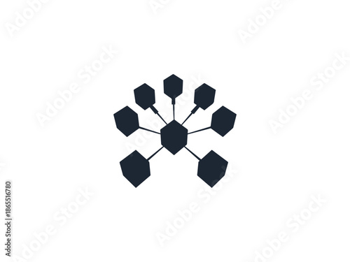 Respectful Space Boundary Silhouette Vector